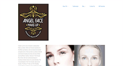 Desktop Screenshot of angelfacemake-up.com