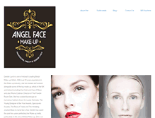 Tablet Screenshot of angelfacemake-up.com